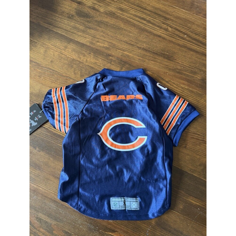 Chicago Bears Little Earth Premium Pet Gear Dog Jersey New With Tags XL